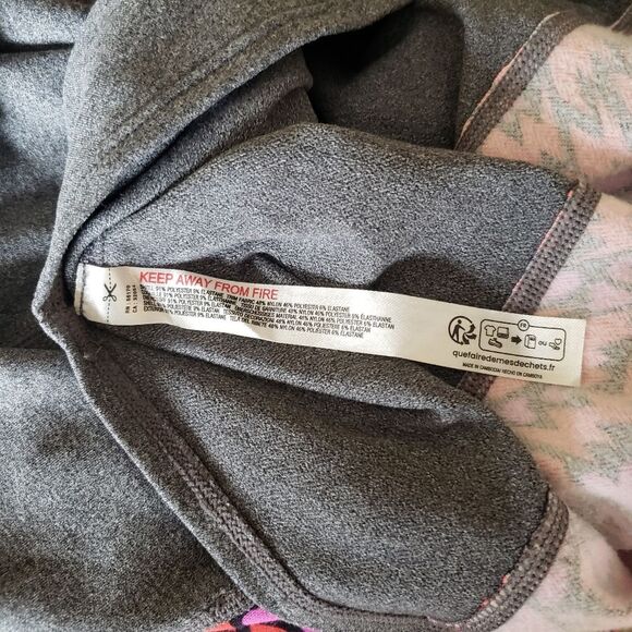 Free People You Know It Base Layer Printed Top Bolts of Love Adore Combo XL - Picture 13 of 14